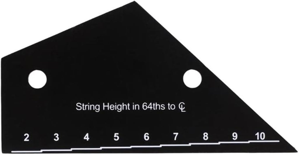 Guitar Repairing Tools Guitar String Action Ruler Gauges Guitar Fret String Height Gauges Measuring Tool For Electric Bass Guitar