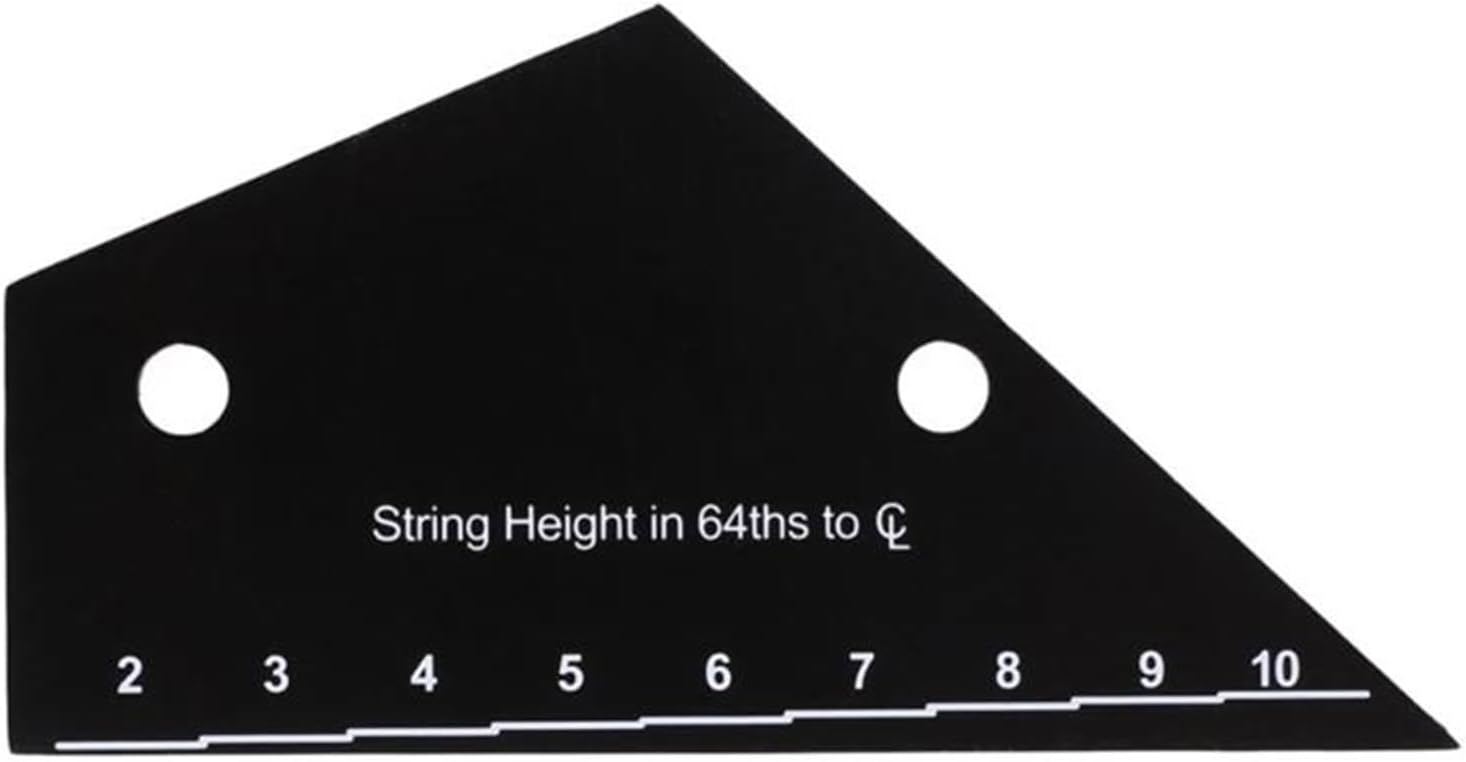 Guitar Tool Kit Guitar String Action Ruler Gauges Guitar Fret String Height Gauges Measuring Tool For Electric Bass Guitar