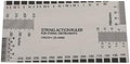 Guitar String Gauge, Precision String Action Ruler Set, Fret Protectors for Guitarists, Bass Players, DIY Repairs, Music Lessons, Instrument Setup