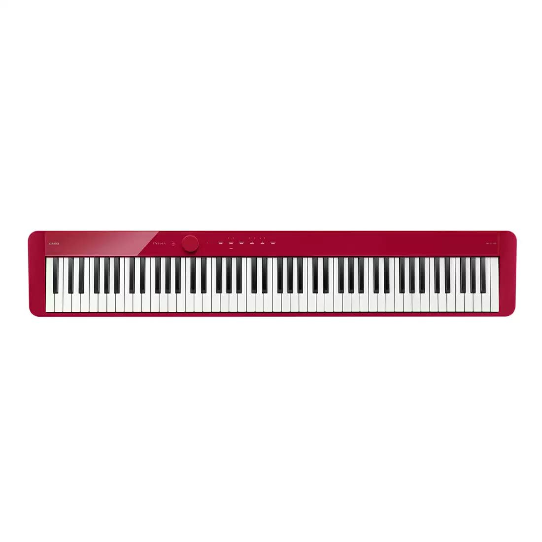 Casio PX-S1100 Privia Digital Piano - Black Bundle with CS-68 Furniture Stand, SP-34 Three Pedal System, Furniture Bench, Instructional Book, Instructional Video, and Austin Bazaar Polishing Cloth