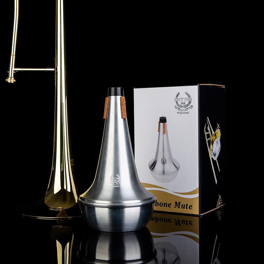 Rhythm Trumpet Mute,Trumpet Mute Silencer,Lightweight Aluminum Trumpet Practice Mute