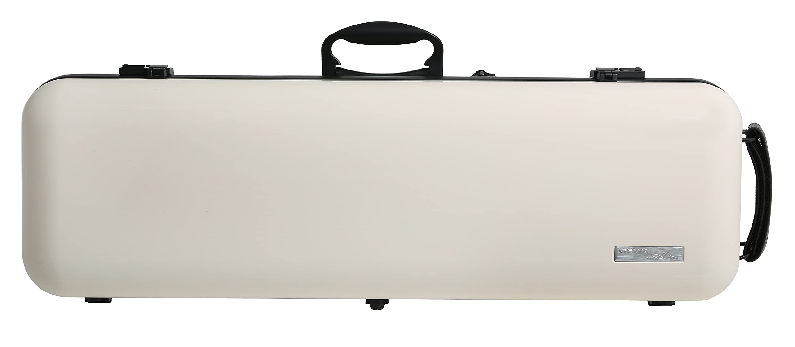 GEWA AIR 2.1 Violin Case Black High Gloss with Additional Side Handle Made in Germany