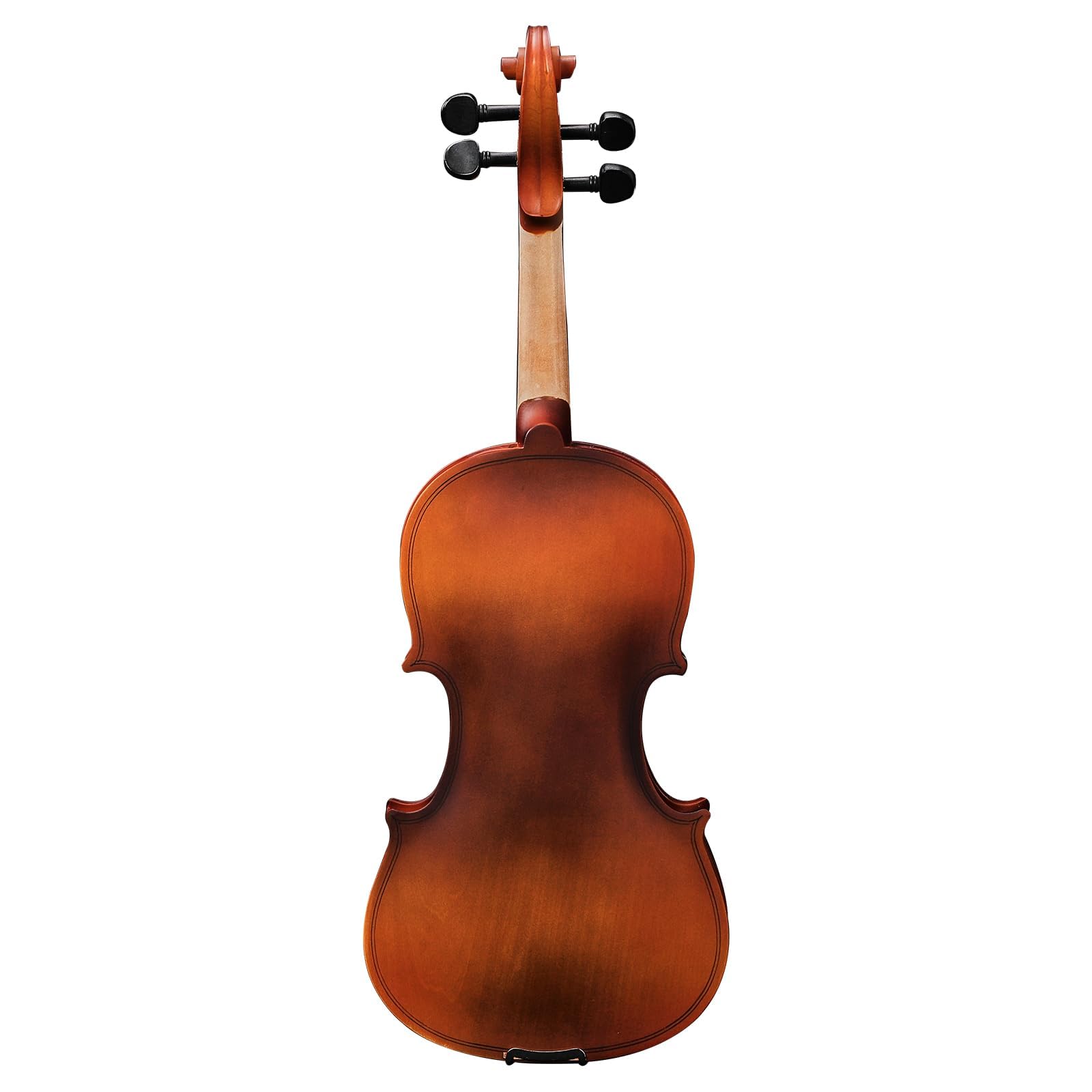 Beginner Violin 4/4, Full Size Violin for Adults, Teens, Student, Acoustic Fiddle Kit with Hard Case,Tuner,Mute,Shoulder Rest,Extra Strings,Cleaning Cloth,Learners Age 12+ (Reddish Brown)