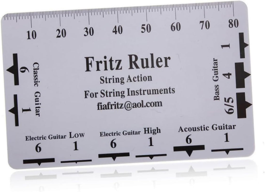 Toyvian 24pcs Guitar Repair Tool Kit String Cutter Fret File Action Ruler Fingaorad Guard for Electric Classical Guitars Maintenance Setup Accessories