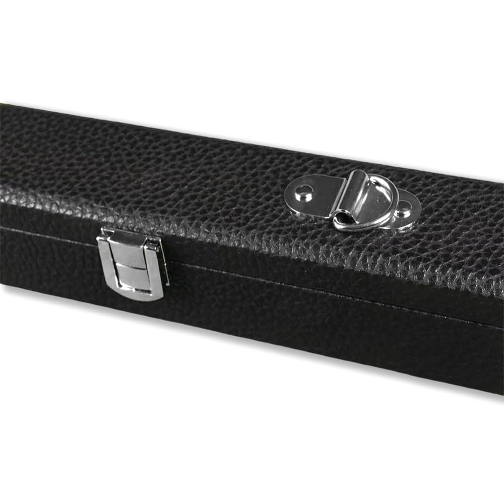 Violin Viola Cello Bow Case with Sturdy Handles,Lock Solid wood body Velvet lining Strong Light Hard (2 pcs bows)