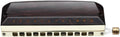 Chromatic Harmonica 12 Holes Mouth Organ Ebony Cover Harp Professional Armonica Instrumentos Wood Musical Instruments