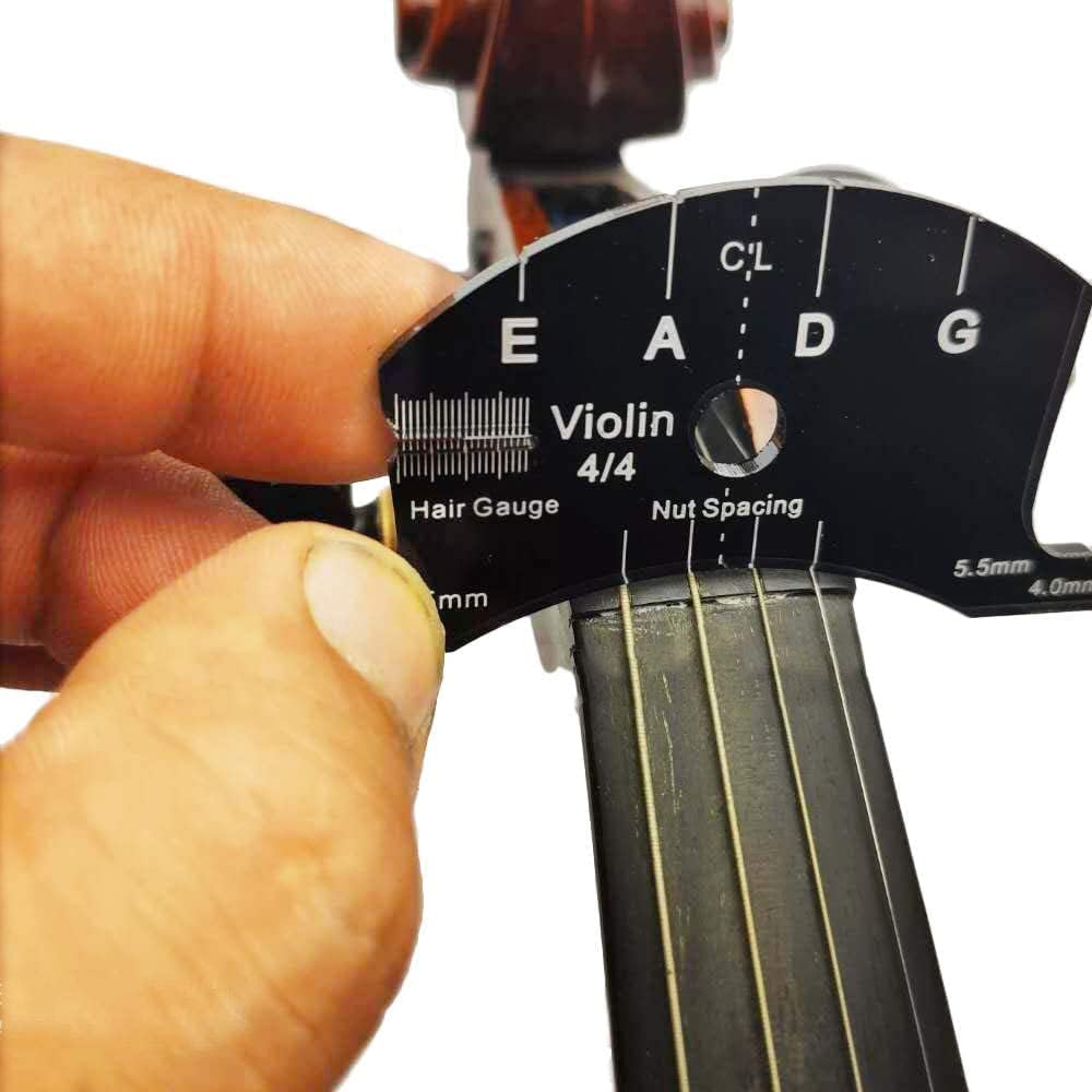 Jiayouy Violin String Lifter & Bridge Template for Repair and Making Violin Luthier Tool 2pcs