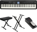 Roland FP-E50 88-key Digital Piano Essentials Bundle