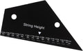 Guitar Making Tools Fret Leveling Guitar Fingerboard Straight Luthiers Tool String Action Ruler