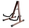 KingPoint Guitar Stand, Guitar Floor Stand, Acoustic Electric Wooden A Frame Folding Guitar Holder Adjustable for Bass, Cello, Mandolin, Banjo, Ukulele (Acacia)