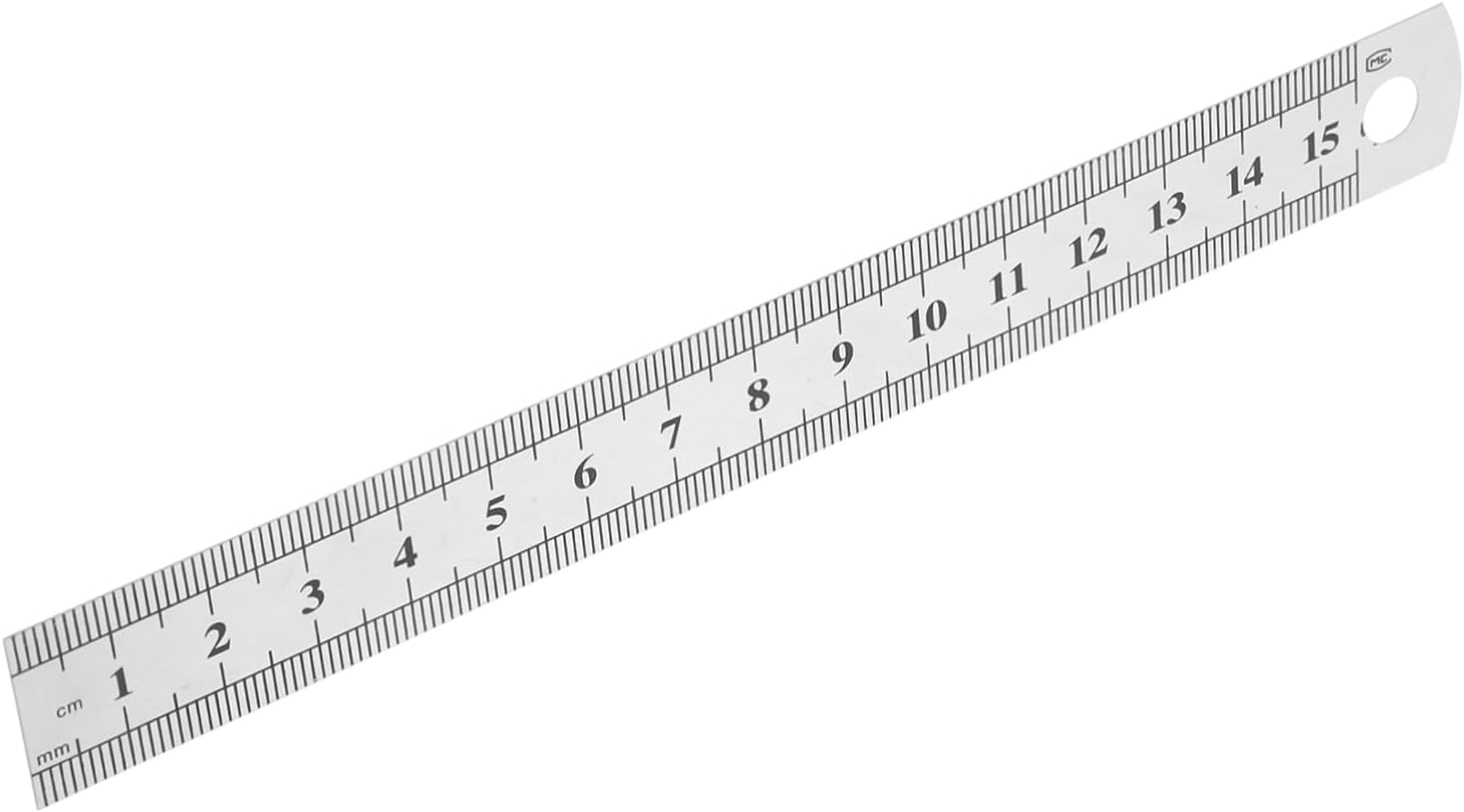 Toddmomy Stainless Steel Guitar Action Gauge Ruler 15CM (6 Inches) Precision Measurement Tool for String Height Luthier and Guitar Setup 1 Piece