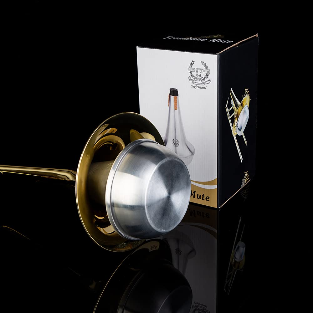Rhythm Trumpet Mute,Trumpet Mute Silencer,Lightweight Aluminum Trumpet Practice Mute