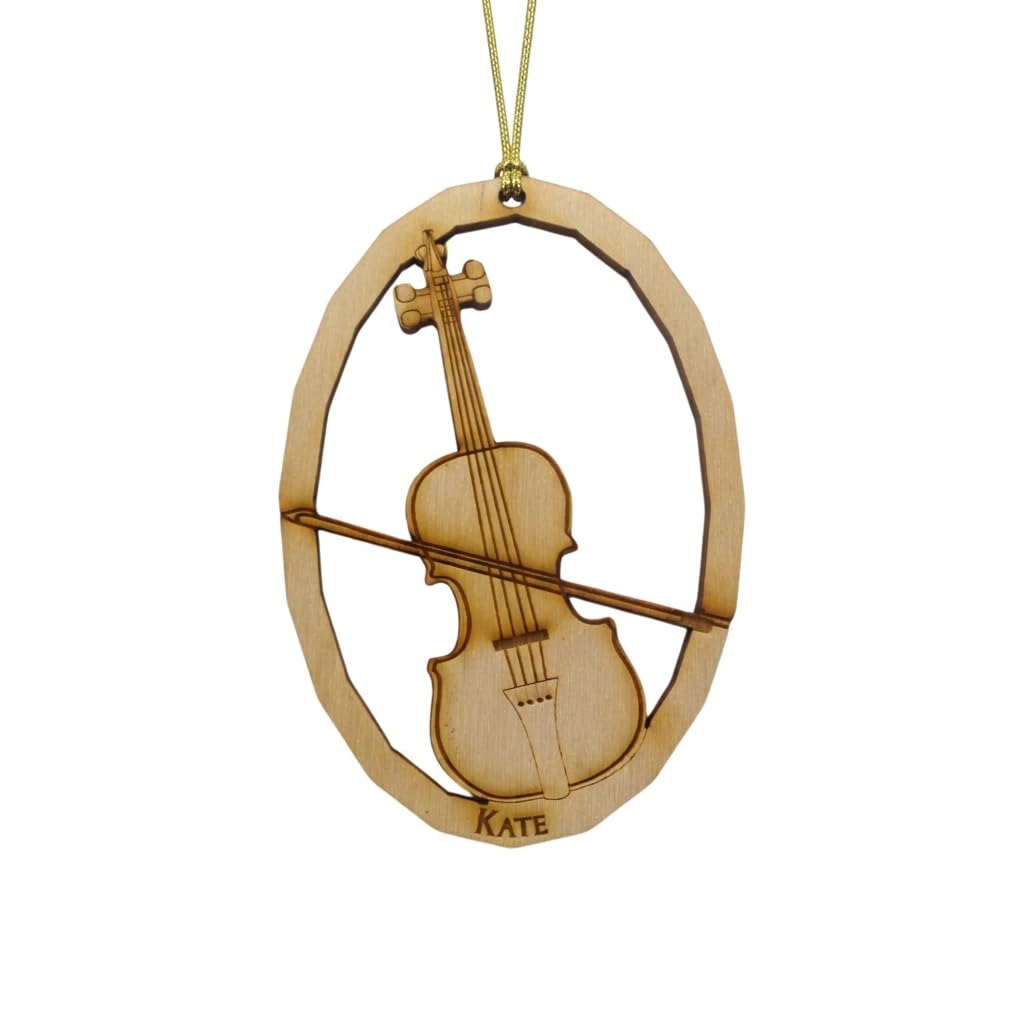 Personalized Cello Ornament, Orchestra Gift, Cello Christmas Tree Decorations, Musician Gifts for Men and Women