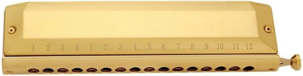 Harmonica Chromatic 16 Hole 64 Tone Mouth Organ Key Of C Professional Musical Instruments