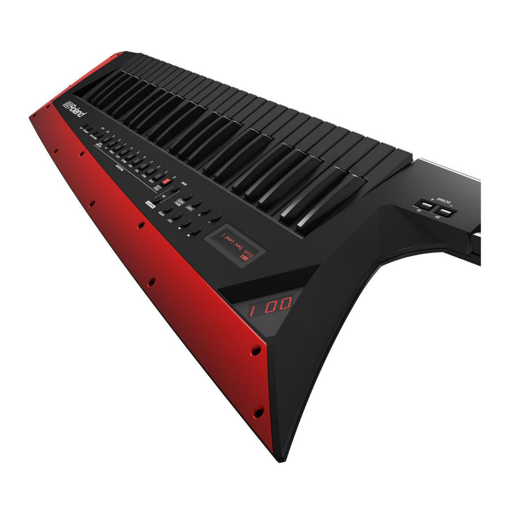 Roland AX-Edge 49-Key Keytar, With Velocity And Channel After Touch, Black