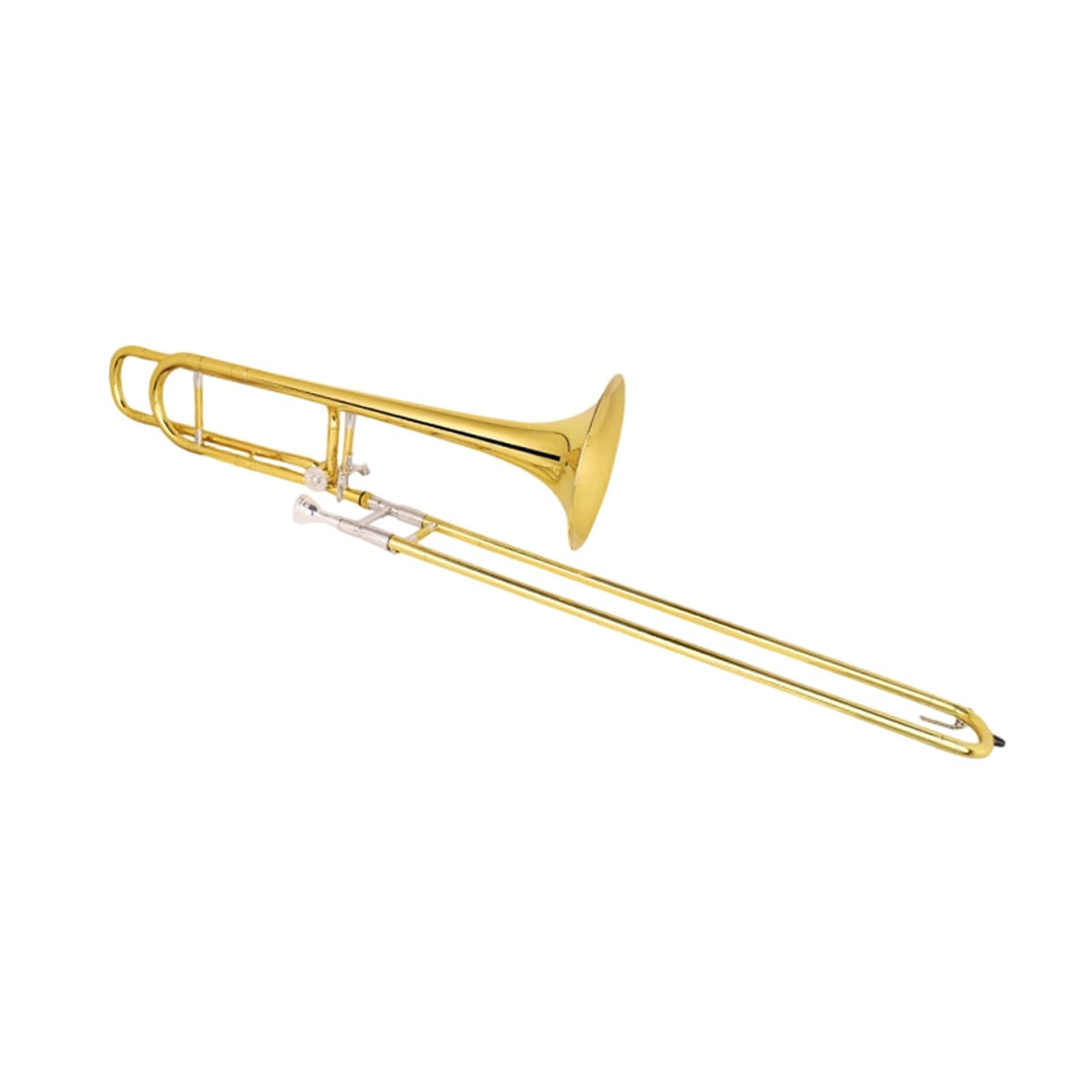 Adult Trombone Instrument Professional Silver Plated Performance Trombone In B Flat Brass Instrument(7)