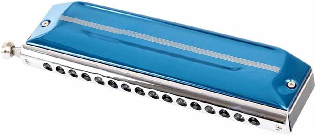 Chromatic Harmonica 16 Hole 64 Tone Key of C Chromatic Mouth Organ Harmonica for Adults Students Harmonica Musical Instrument