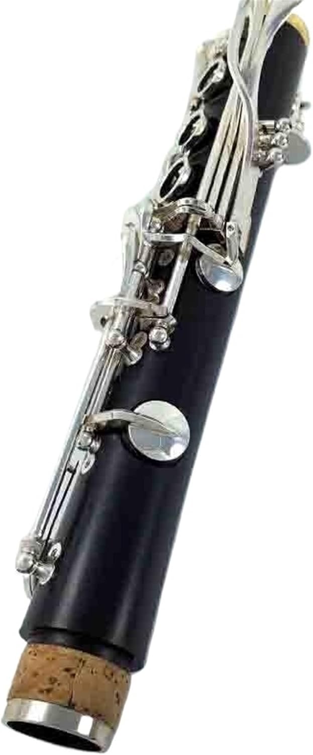 Clarinet Bb Wood Ebony Silver Plated 18 Keys Musical Instrument Clarinet Instrument