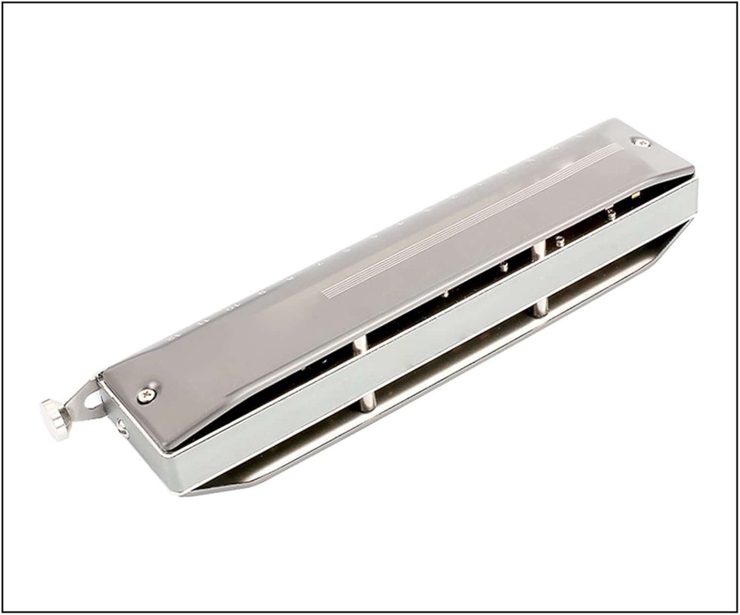 Chromatic Harmonica 16 Hole 64 Tone Key of C Aluminum Comb Chromatic Mouth Organ Harmonica Harmonica Musical Instrument