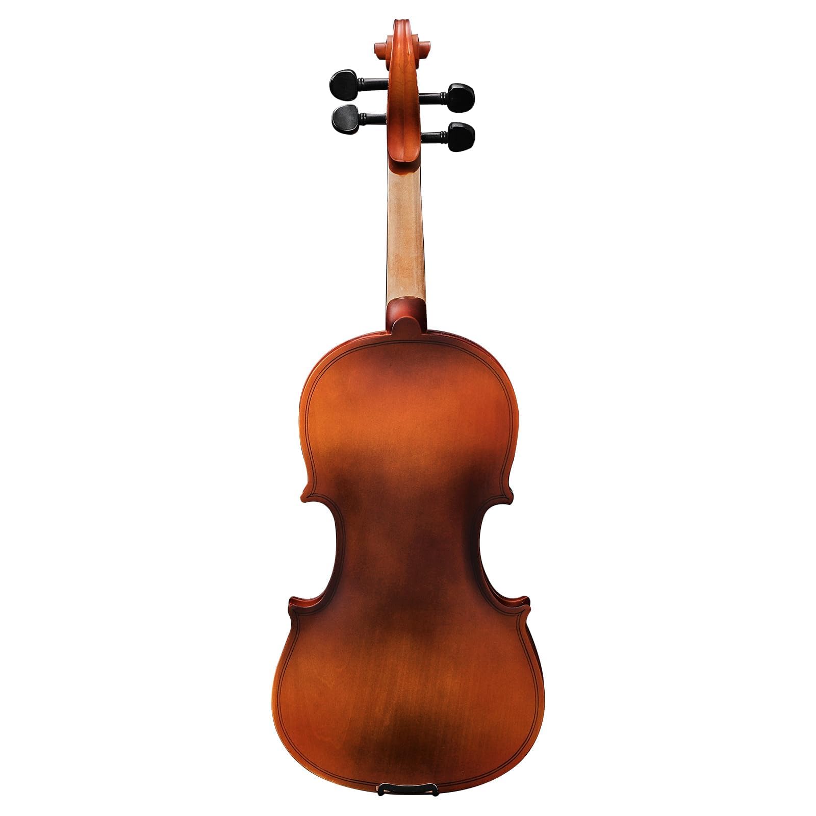 4/4 Full Size Beginner Violin, Acoustic Fiddle Set for Adults, Teens, and Students (Age 12+), with Case, Bow, Bridge, and Rosin (Pink)