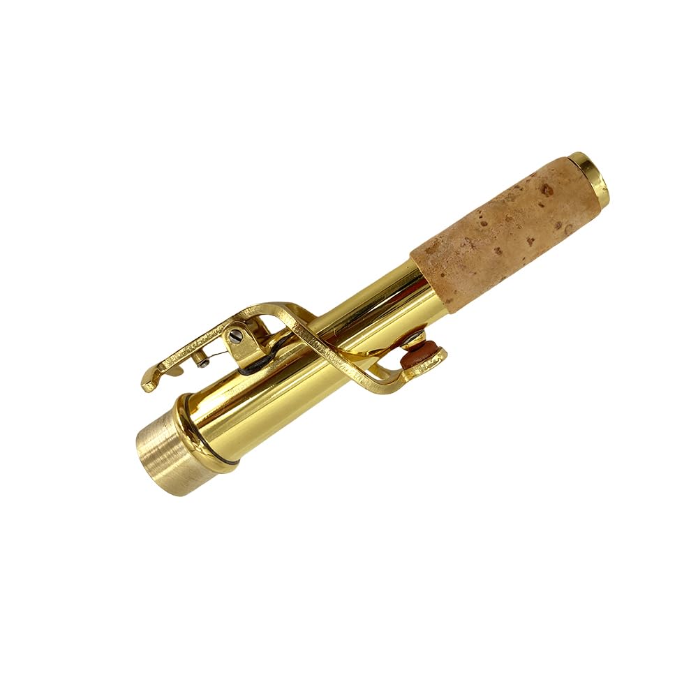 Straight Soprano Saxophone Bb B Flat Sax with Case, Mouthpiece,Reeds & Accessories Brass Woodwind Instrument for Beginners,Adults & Advanced Players