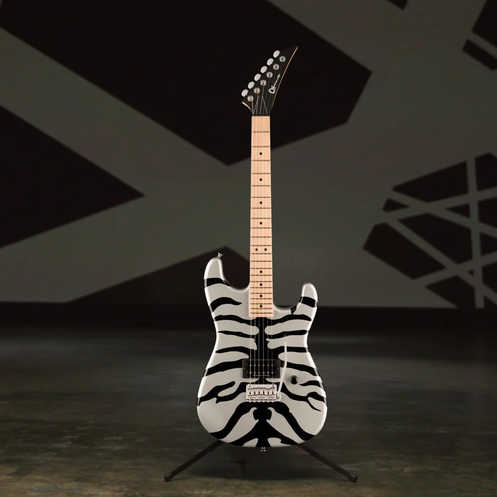 Charvel Super-Stock SD1 H 2PT M Electric Guitar - Silver Bengal