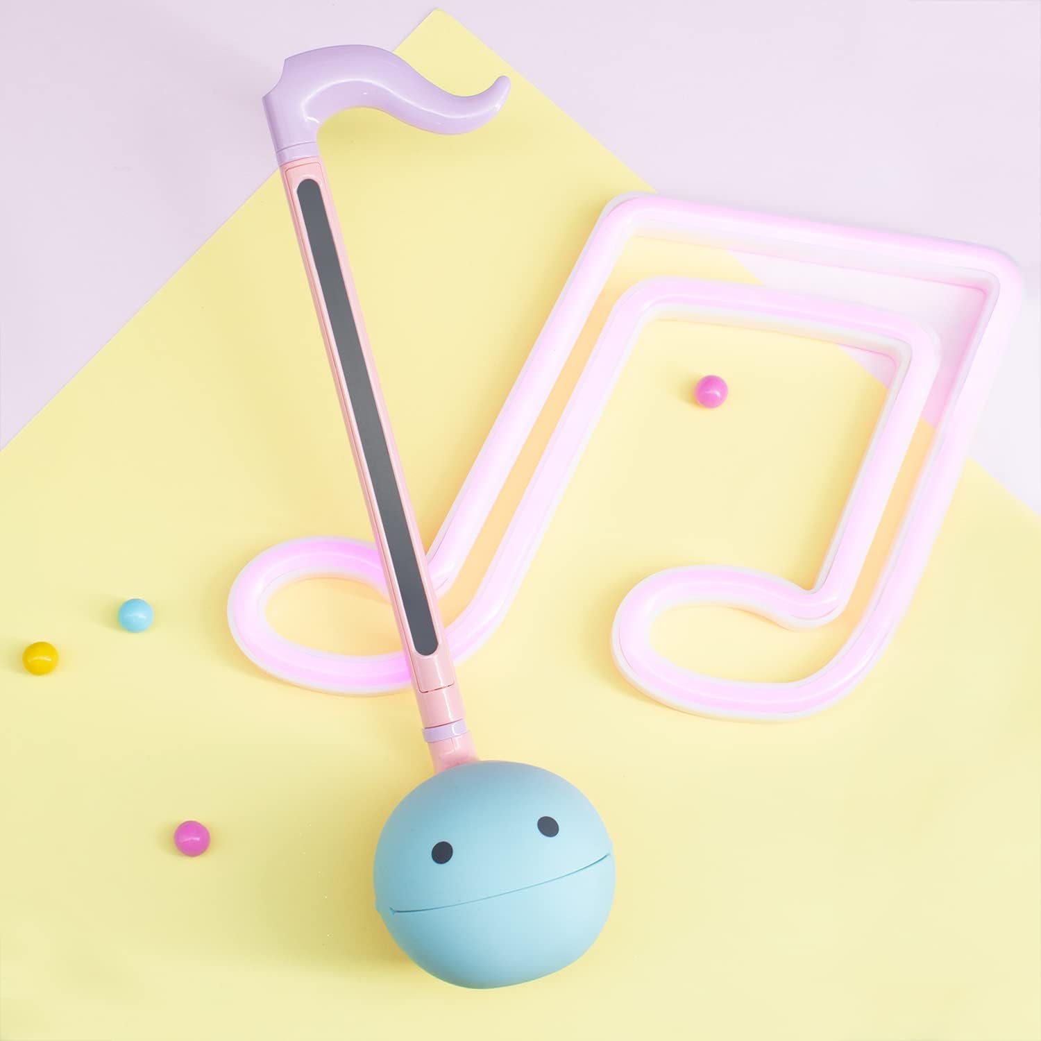Otamatone Japanese Electronic Musical Instrument Portable Music Synthesizer from Japan by Maywa Denki Studio Award Winning, Educational Fun Gift for Children, Teens & Adults - Black