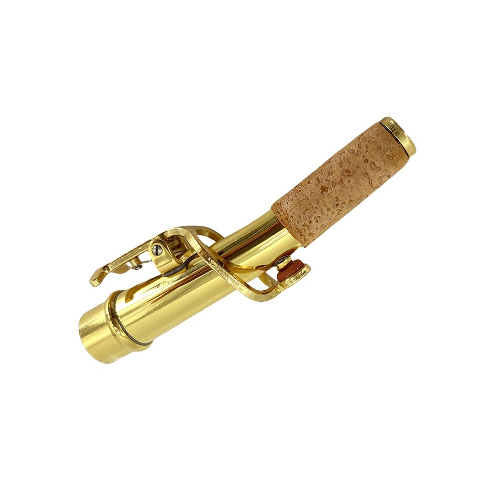 Straight Soprano Saxophone Bb B Flat Sax with Case, Mouthpiece,Reeds & Accessories Brass Woodwind Instrument for Beginners,Adults & Advanced Players