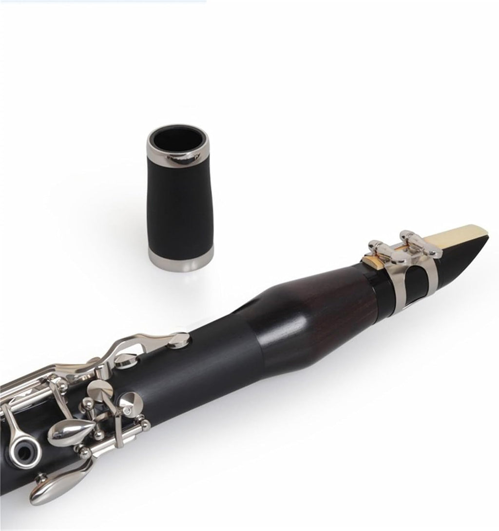Bb Clarinet Ebony Double Reed Tube For Exams/Bands Clarinet Set