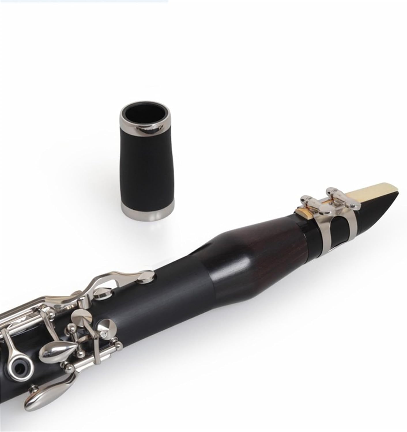 Bb Clarinet Ebony Double Reed Tube For Exams/Bands Clarinet Set