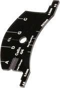 BESTonZON Violin Multifunctional Measuring Ruler Accurate Violin Bridge Tool Easy to Use Accessory