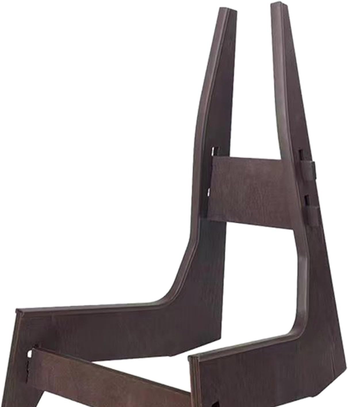 Wooden Cello Stand Holder, Portable Floor Stand for 1/8-4/4 Cellos, Electric Bass, Guitars and Violins, Lightweight Detachable Design