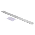 Guitar String Action Gauge, Notched Neck Ruler for String Pitch and Neck Straightness Measurement, Stainless Steel Guitar Tool Set with Clear Scales, Suitable for Electric and
