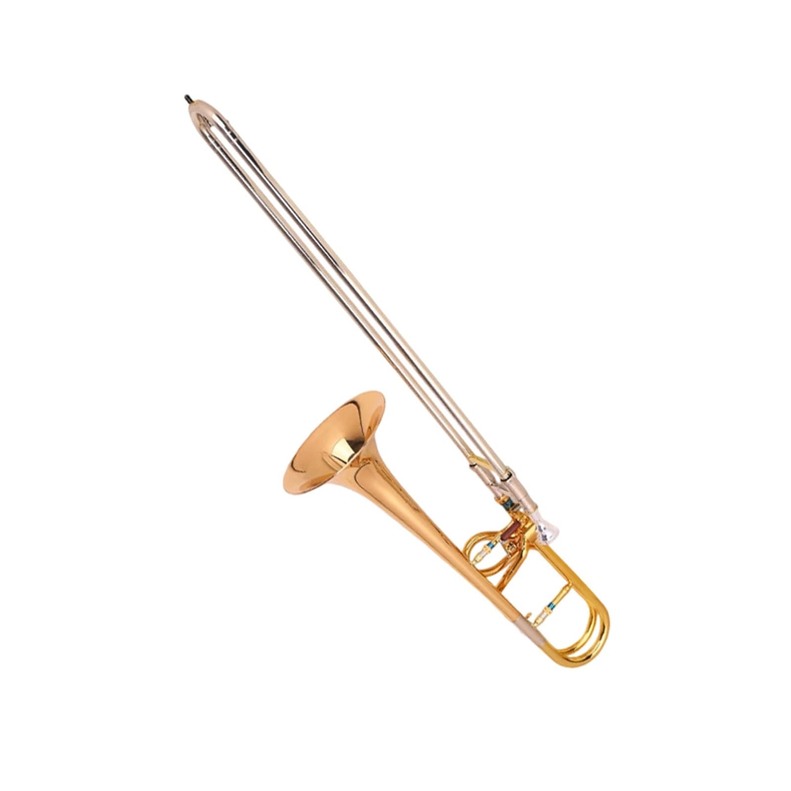 Adult Trombone Instrument Professional Silver Plated Performance Trombone In B Flat Brass Instrument(7)