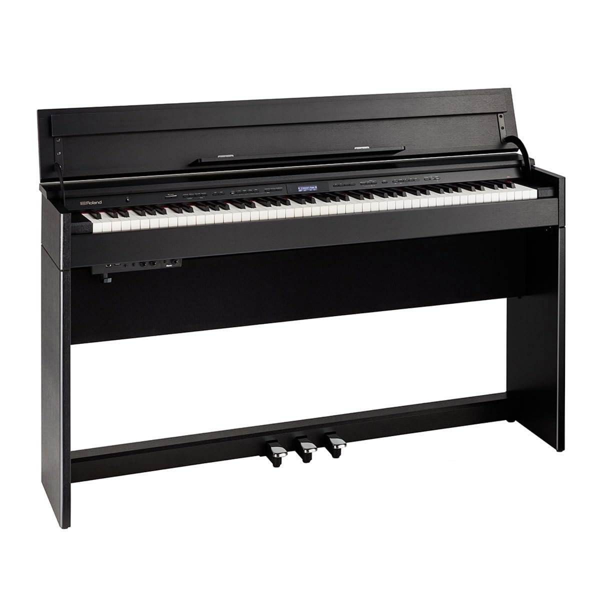 Roland DP-603 88-key Digital Piano with Authentic Grand Piano Touch and Bluetooth, Polished Ebony (DP-603-PE)