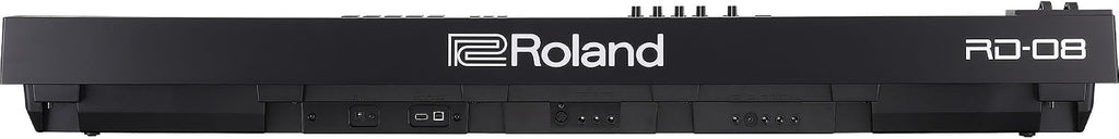 Roland RD-08 Stage Piano | Authentic RD Sound & Playability | 88-Note Weighted-Action PHA-4 Keyboard | Bundle, H&A Keyboard Stand, Sustain Pedal, Piano Bench & Studio Monitor Headphones