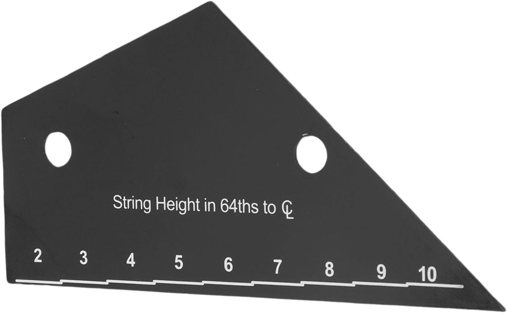 Guitar String Action Ruler, String Action Gauge and Truss Rod Measurement Tool, with Precise Measurement Units and Pickup Height Ruler for Electric Acoustic Classical Bass Guitars