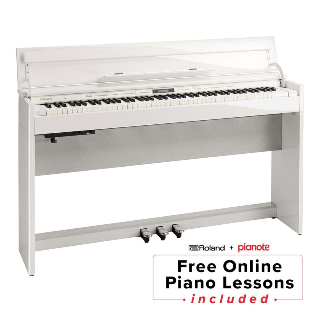 Roland DP-603 88-key Digital Piano with Authentic Grand Piano Touch and Bluetooth, Polished Ebony (DP-603-PE)