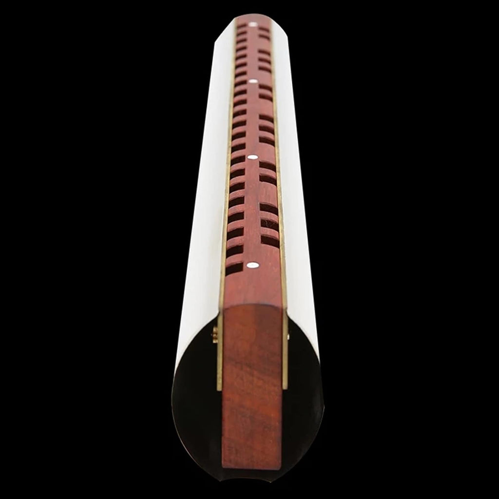 Alto Treble Horn Harmonica Key C Horn Tone Wood Comb Brass Reeds Harp Mouth Organ Harmonica Musical Instrument