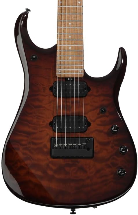 Ernie Ball Music Man JP15 7 John Petrucci Signature 7-string Electric Guitar - Amber Waves