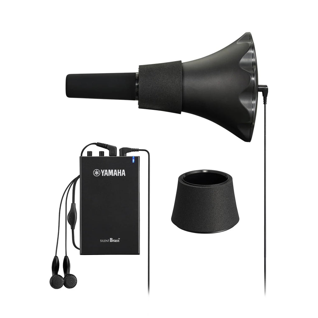 Yamaha SILENT Brass System For Trumpet - Pickup Mute & Personal Studio Included (SB7J)
