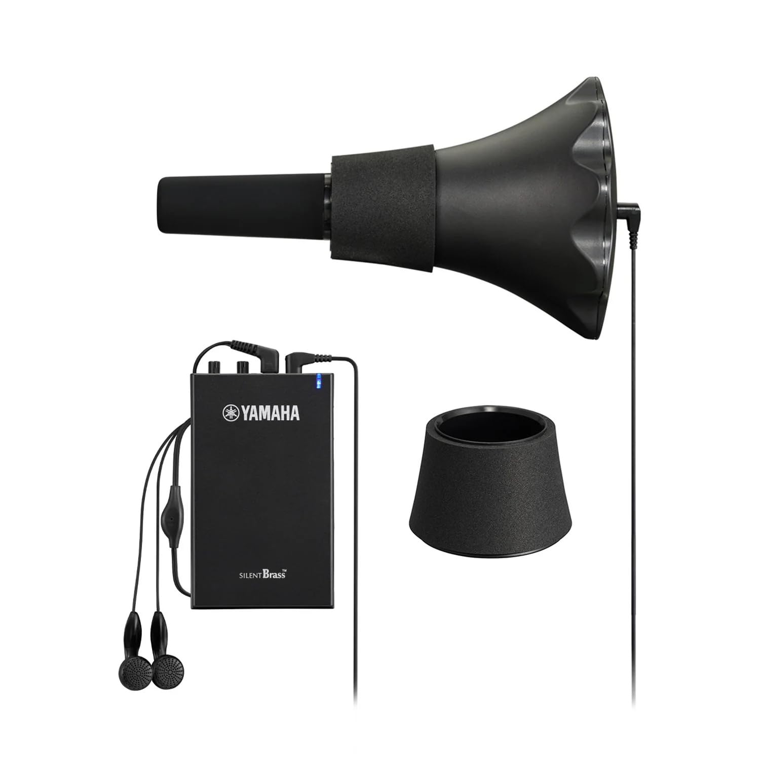 Yamaha SILENT Brass System For Trumpet - Pickup Mute & Personal Studio Included (SB7J)