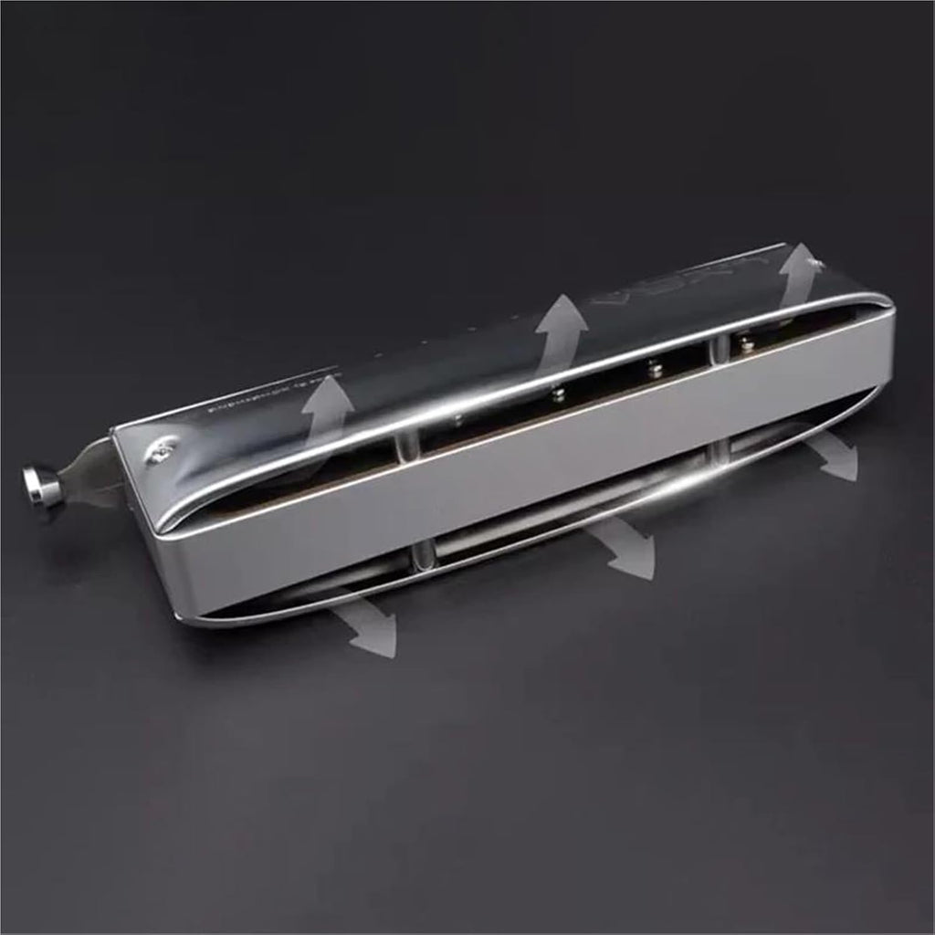 Chromatic Harmonica 12 Hole Professional Armonica Key of C Mouth Organ Musical Instruments
