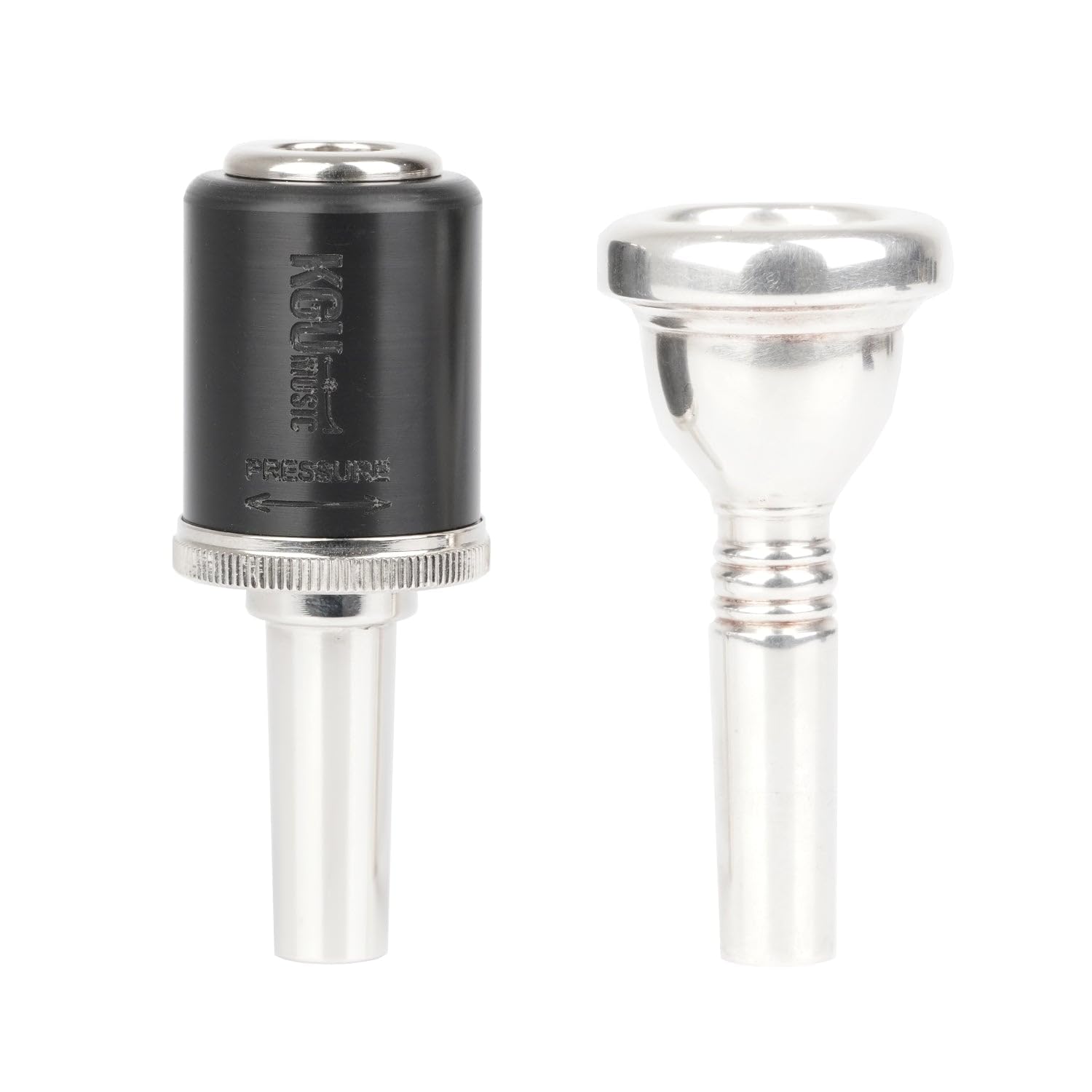 Optimizer for Trombone with LARGE SHANK mouthpieces Practicing and playing without Excessive Mouthpiece Pressure The device for correcting excessive pressure Must-have for brass players