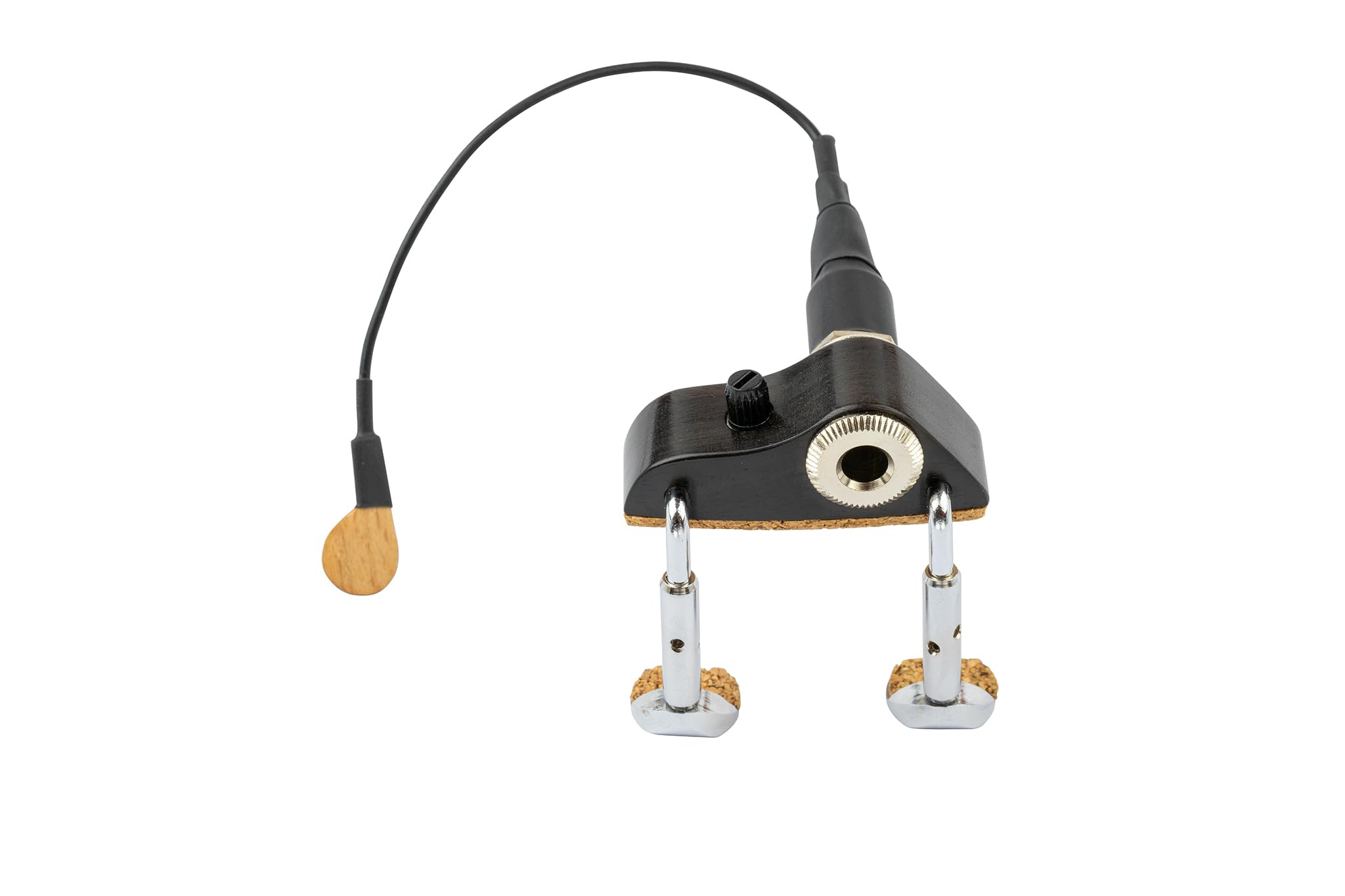 KNA VV-3V Portable Piezo Pickup for Violin and Viola – Lightweight, Easy-Install Sensor with Volume Control, Natural Acoustic Sound, No Instrument Modification, Handcrafted in Europe