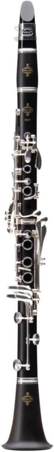 Clarinet E12f Grenadilla Silver Bb Sibemol, Professional Instrument, Rich Tone, Durable Keys, appropriate for Advanced Players