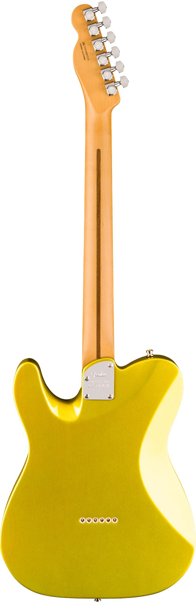 Fender American Ultra II Telecaster - Avalanche Bundle with Case, Strap, Cable, Hat, and Guitar Cleaning Kit