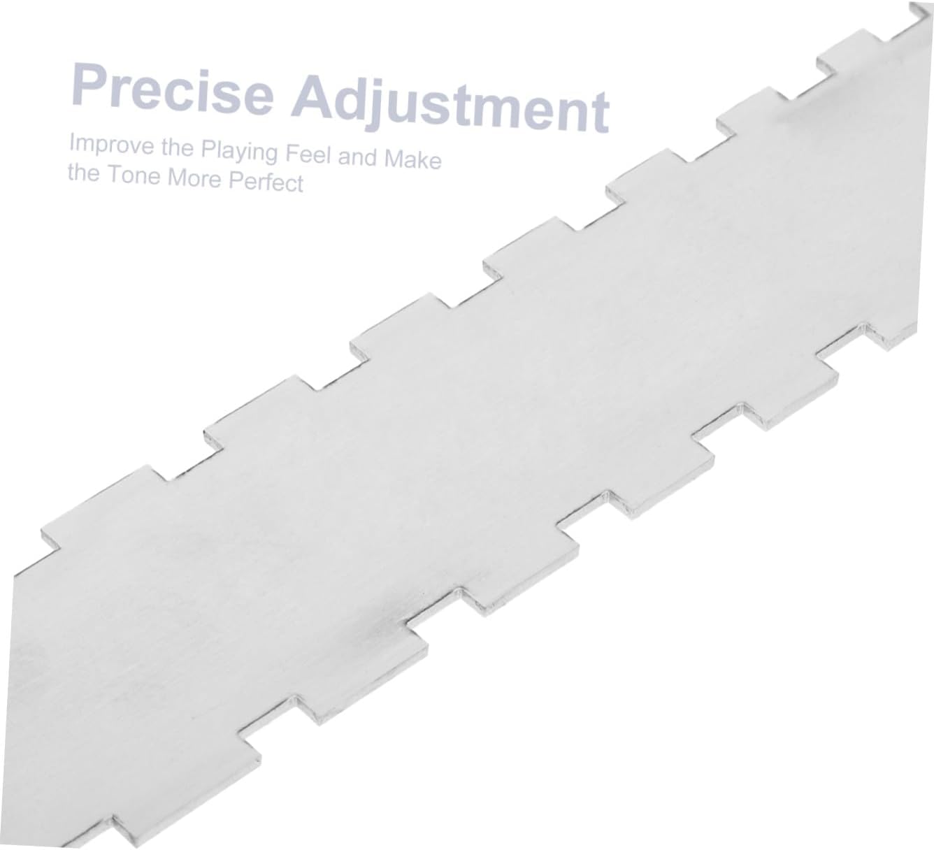 Luthier Guitar String Action Gauge Ruler with Notched Radius Gauge and Fret Rocker Tool for Electric and Acoustic Guitar Setup and String Height Measurement