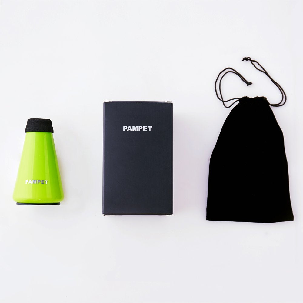 Pampet Lightweight Practice Trumpet Mute Silencer，Trumpet Straight Mute (Black)
