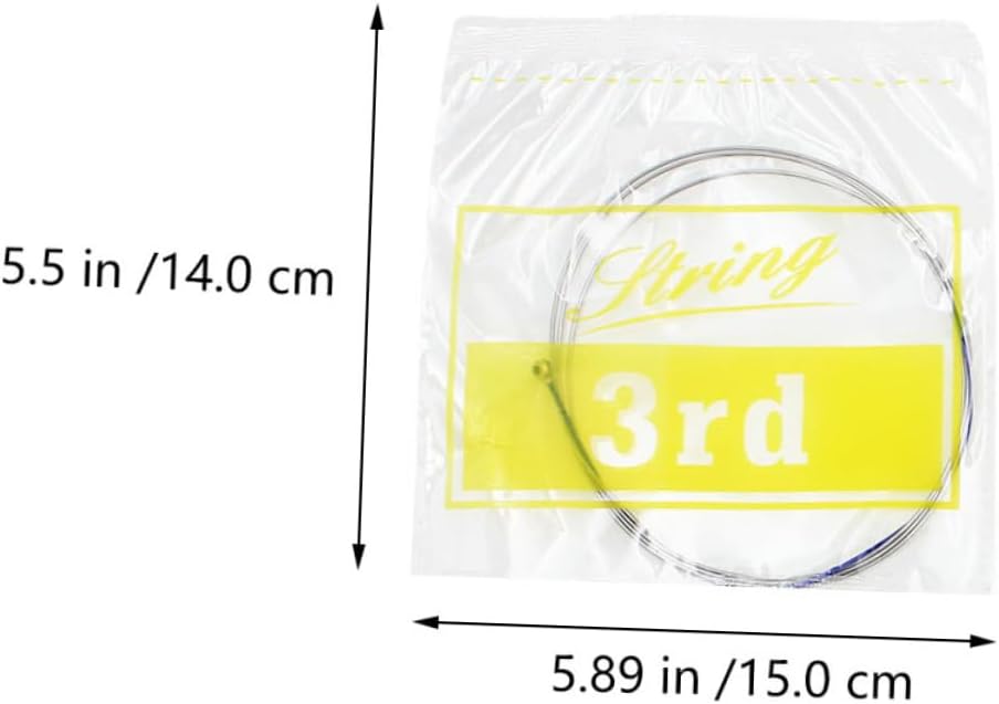VICASKY 4pcs Strings Cello Strings Electric Cello Violoncello Strings Cello Strings 4/4 Full Set Cello Replacement Strings Cello Instrument String Cello Accessories Cello Using Accessory